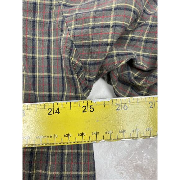 Birch Bay Men's Long Sleeve Grey Plaid Cotton Shirt Button Up Size XL Tall - Picture 4 of 6